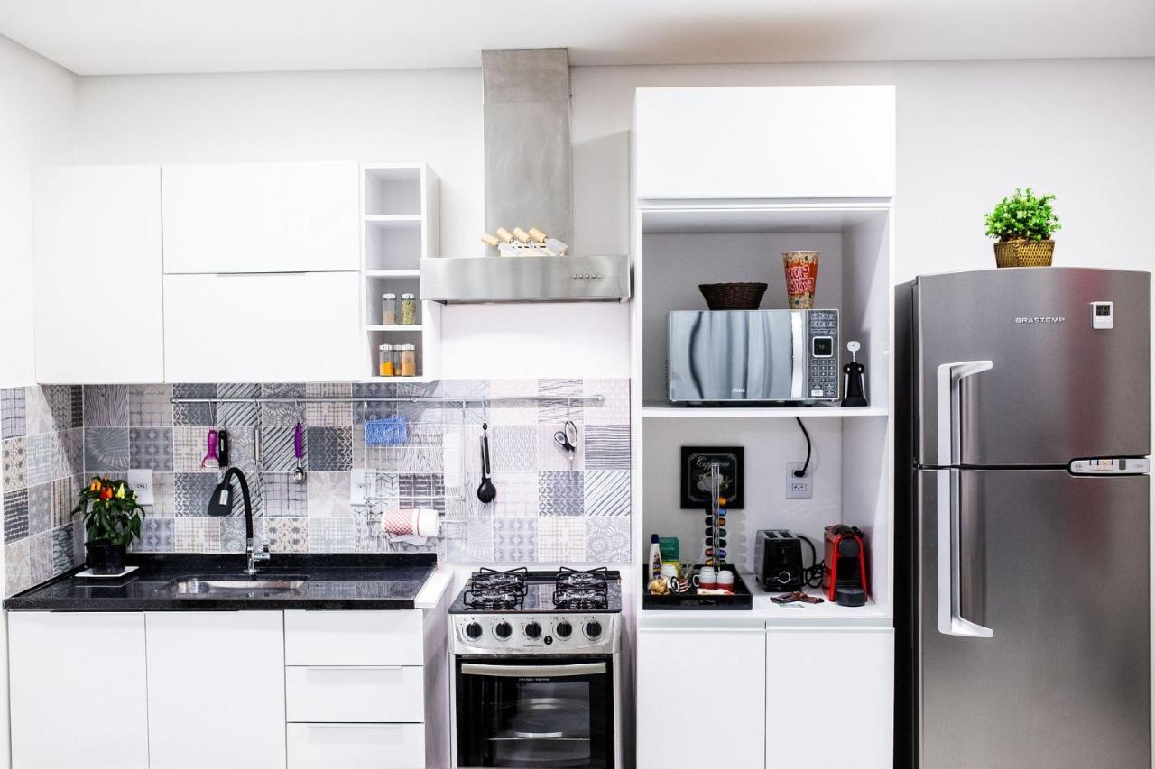 Loft Design, Amplo, Modern Com Ar Condicionado Em Alto De Pinheiros Lejlighed São Paulo Eksteriør billede