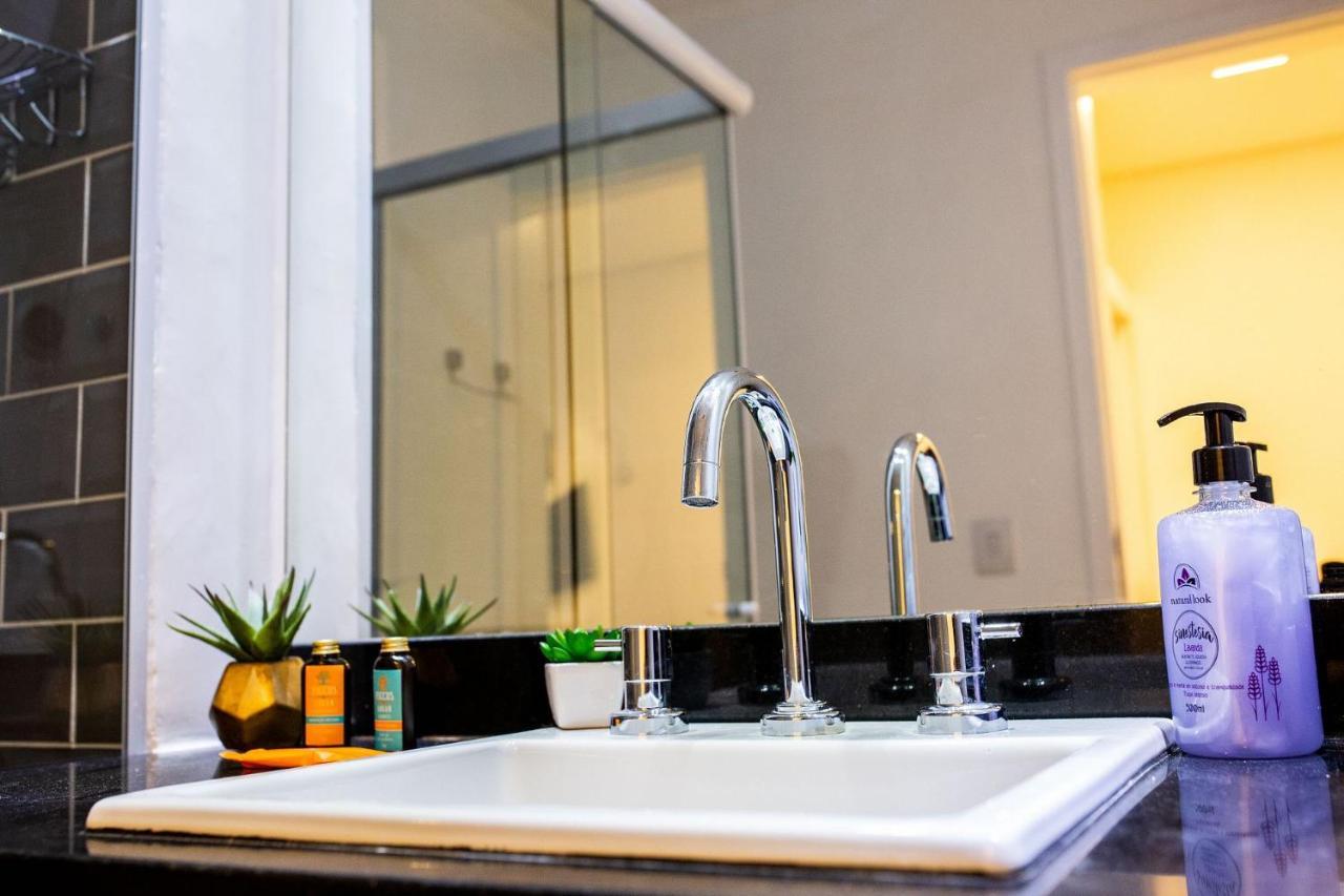 Loft Design, Amplo, Modern Com Ar Condicionado Em Alto De Pinheiros Lejlighed São Paulo Eksteriør billede