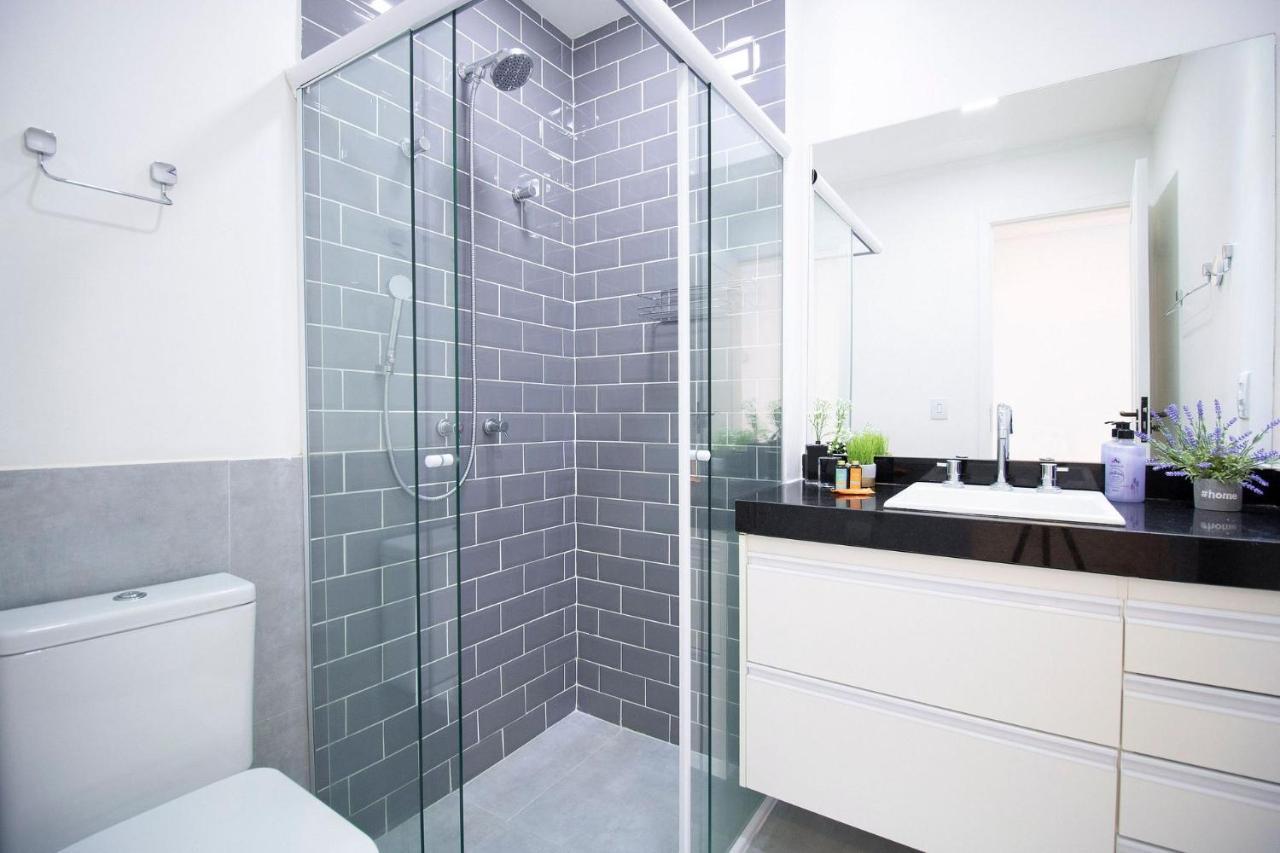 Loft Design, Amplo, Modern Com Ar Condicionado Em Alto De Pinheiros Lejlighed São Paulo Eksteriør billede